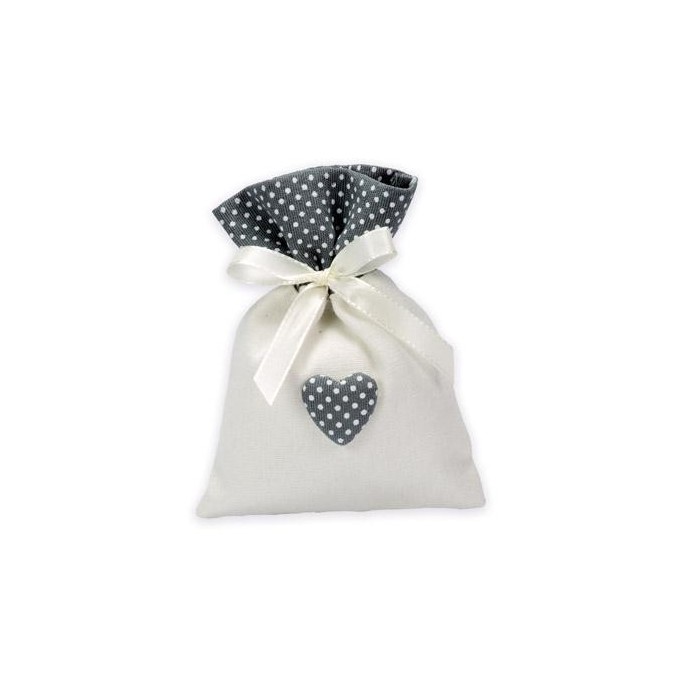 SACCHETTO CON CUORE APPL POIS 50-10